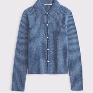 Abercrombie Heather Blue Women's Sweater